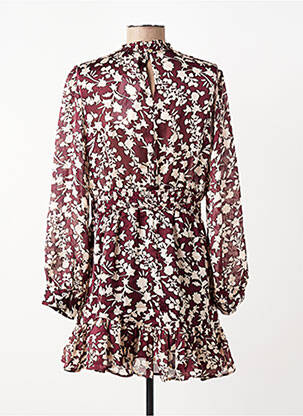 Robe courte rouge MANGO femme