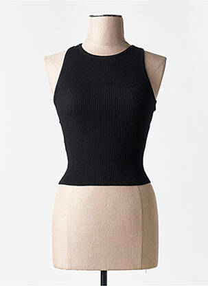 Débardeur noir MANGO femme