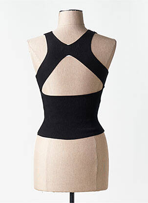 Débardeur noir MANGO femme