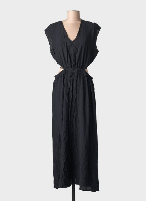 Robe longue noir MANGO femme