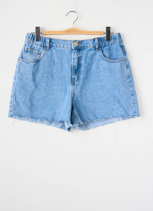 Short bleu JACQUELINE DE YONG femme