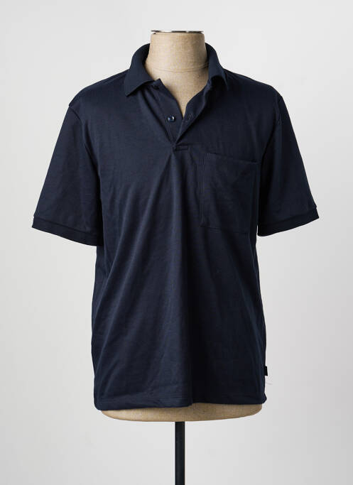 Polo bleu JACK & JONES homme