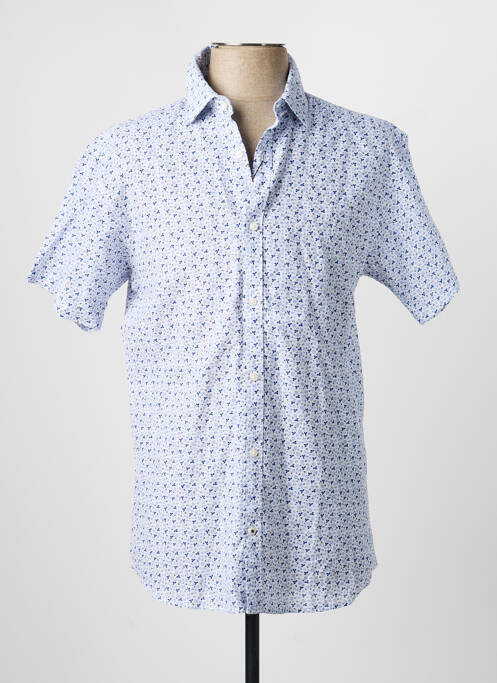 Chemise manches courtes bleu JACK & JONES homme