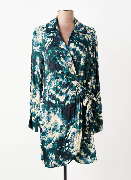 Robe longue vert MANGO femme