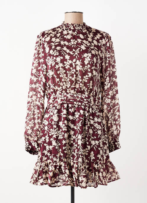 Robe courte rouge MANGO femme