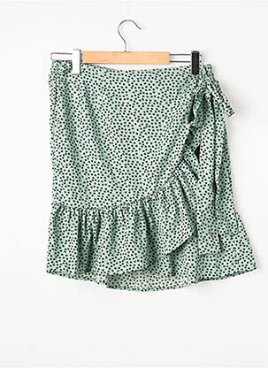 Jupe courte vert ONLY femme