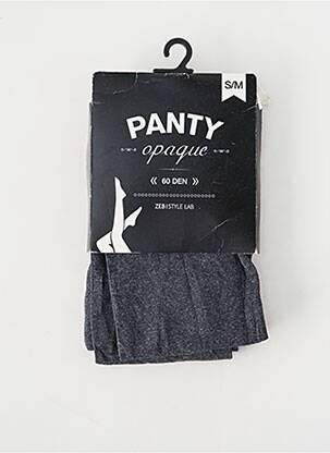 Collants gris ZEB STYLE LAB  femme