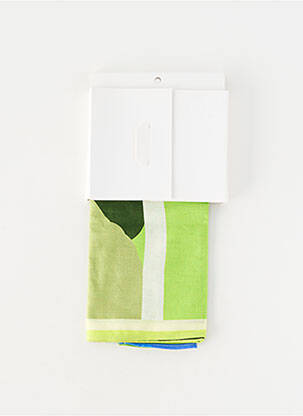 Foulard vert SUNSET STUDIO femme