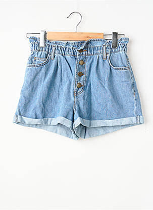 Short bleu ONLY femme