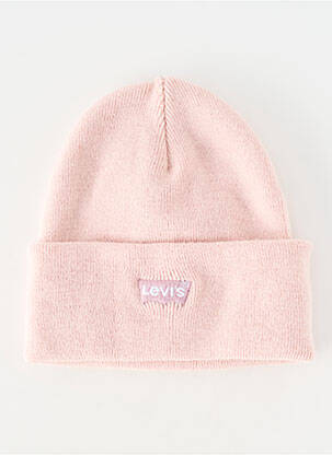 Bonnet rose LEVIS femme