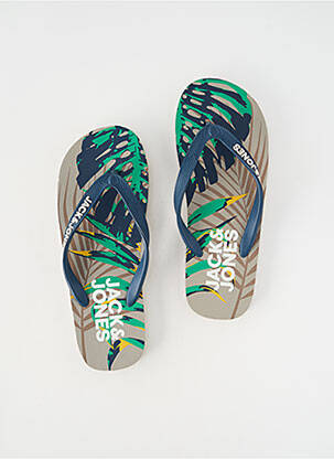 Sandales/nu pieds vert JACK & JONES homme
