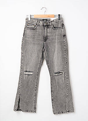Jean coupe flare gris ONLY femme