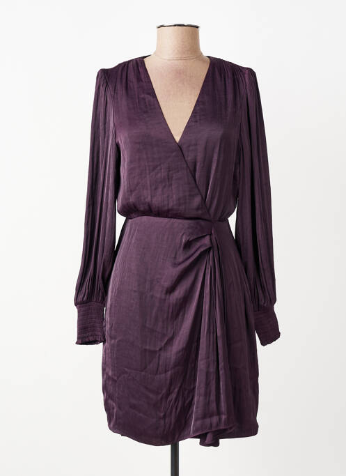 Robe longue violet MORGAN femme