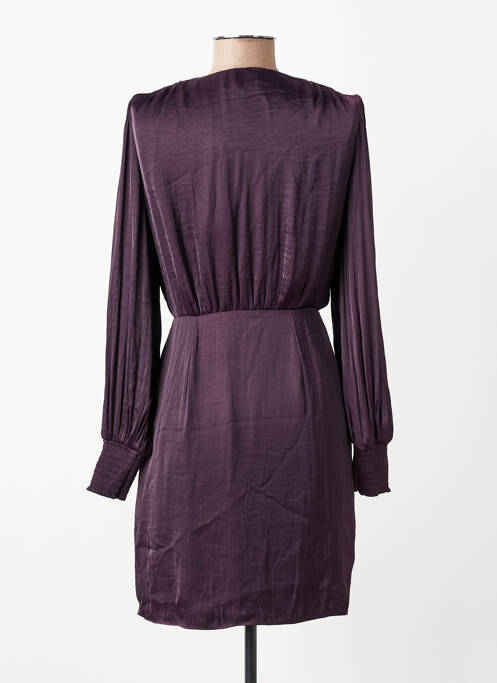 Robe longue violet MORGAN femme