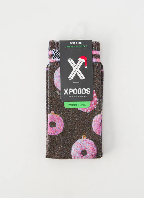 Chaussettes rose XPOOOS femme