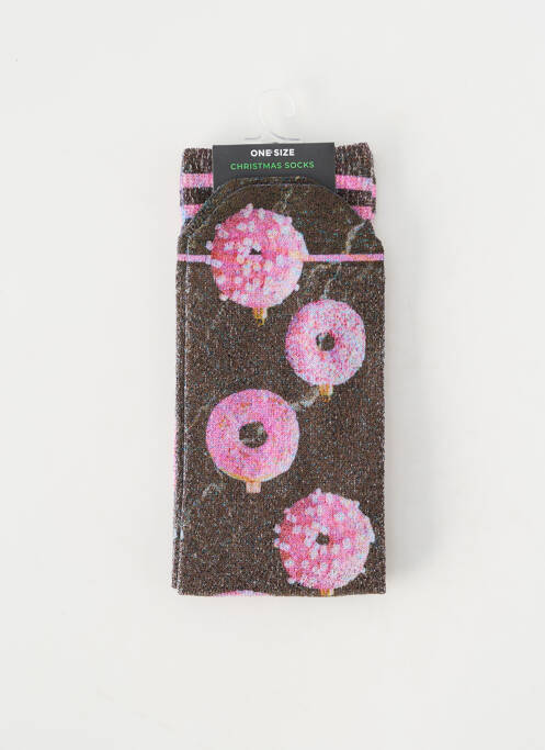 Chaussettes rose XPOOOS femme