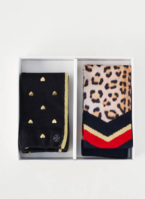 Chaussettes noir XPOOOS femme