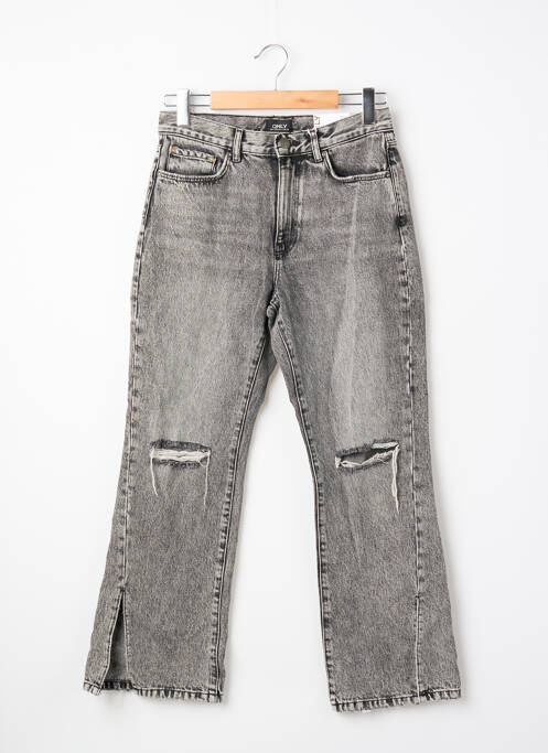Jean coupe flare gris ONLY femme