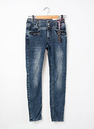 Jeans coupe slim bleu STREET ONE femme