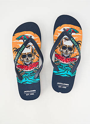 Sandales/nu pieds bleu JACK & JONES homme