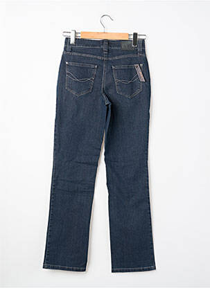 Jeans coupe droite bleu MAC femme