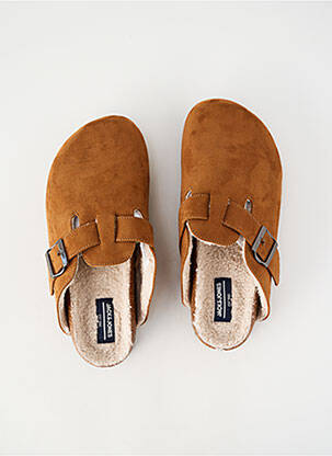 Sandales/nu pieds marron JACK & JONES homme