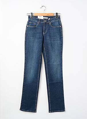 Jeans coupe droite bleu MAC femme