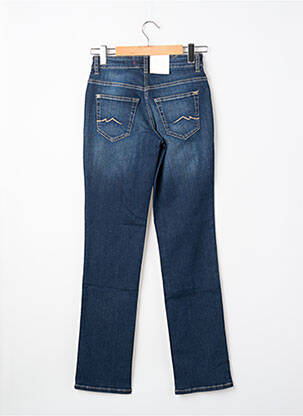 Jeans coupe droite bleu MAC femme