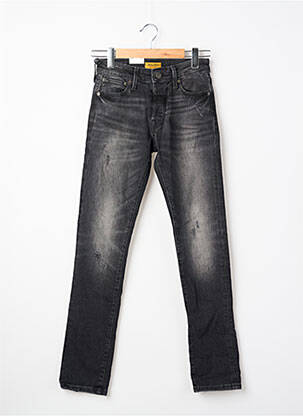 Jeans coupe slim noir JACK & JONES homme