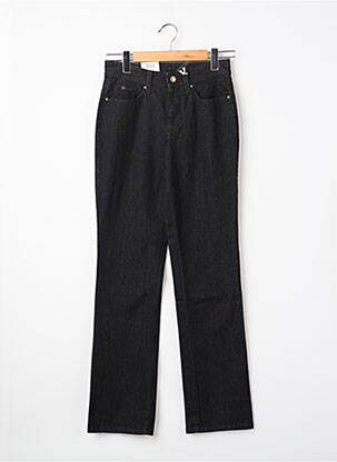 Jeans coupe droite noir MAC femme