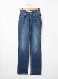 Jeans coupe droite bleu MAC femme