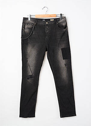 Jeans coupe droite gris ONLY femme