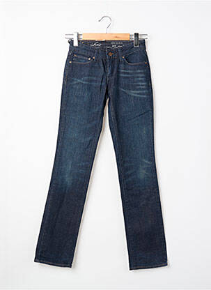 Jeans coupe droite bleu LEVI'S femme