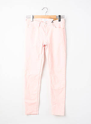 Jeans coupe slim rose MANGO femme