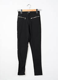 Pantalon slim noir HAILYS femme