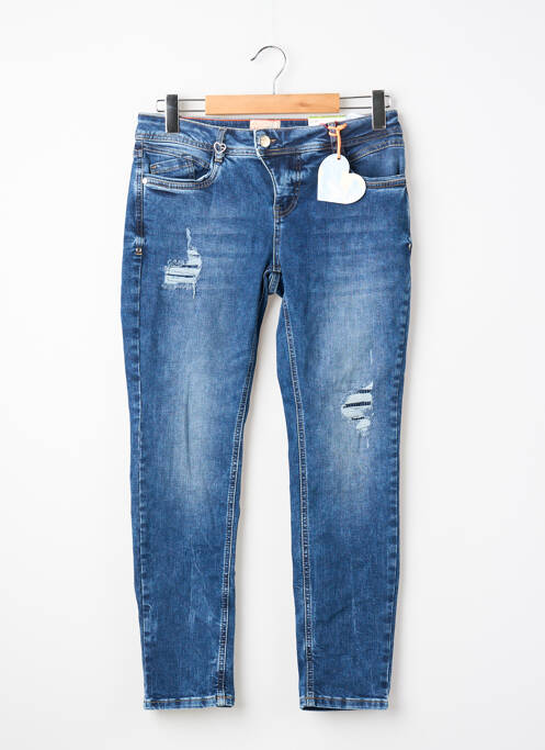 Jeans coupe slim bleu STREET ONE femme