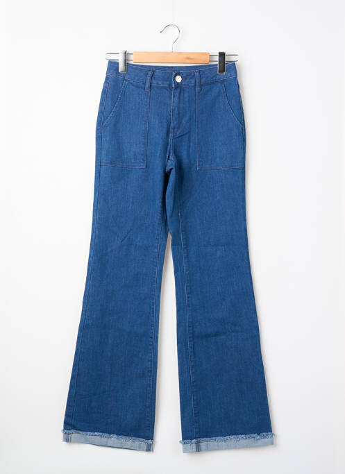 Jean coupe flare bleu JACQUELINE DE YONG femme