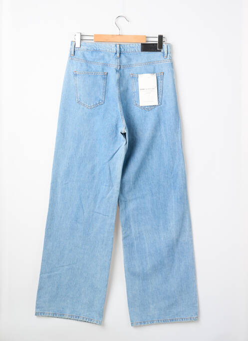 Jeans coupe large bleu ASTRID BLACK LABEL femme