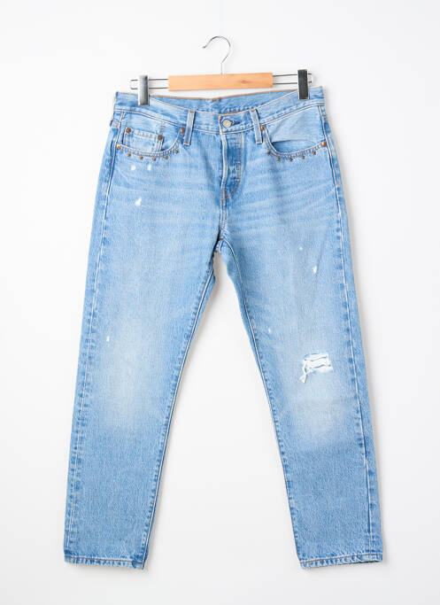 Jeans coupe droite bleu LEVIS femme