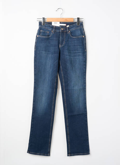 Jeans coupe droite bleu MAC femme