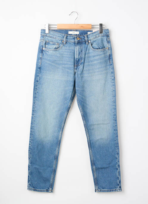 Jeans coupe droite bleu MANGO homme
