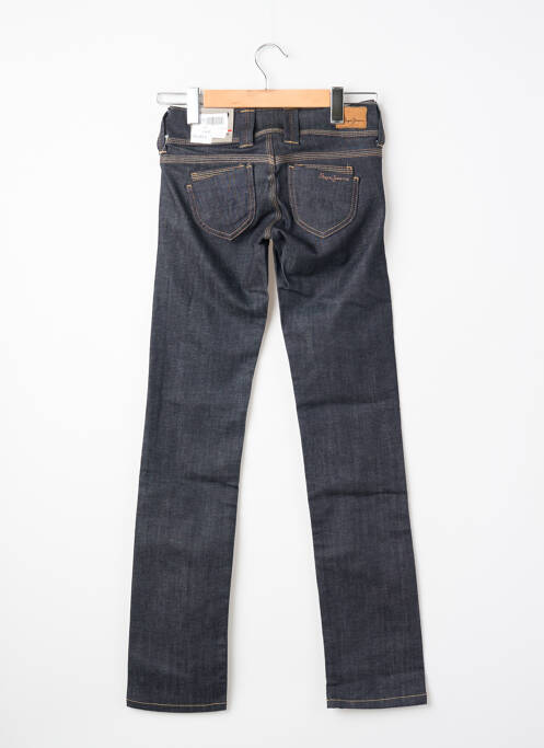 Jeans coupe droite bleu PEPE femme