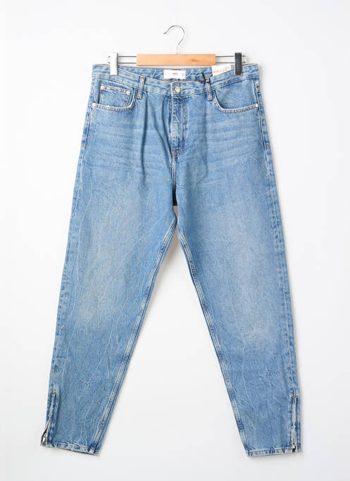 Jean coupe Mom bleu MANGO femme