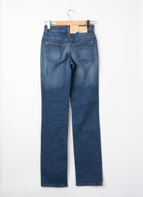 Jeans coupe droite bleu MAC femme