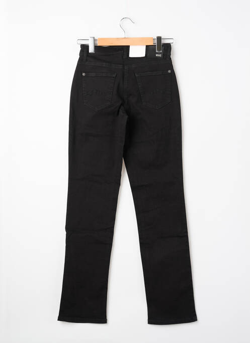 Jeans coupe droite noir MAC femme
