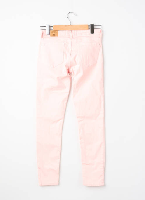 Jeans coupe slim rose MANGO femme