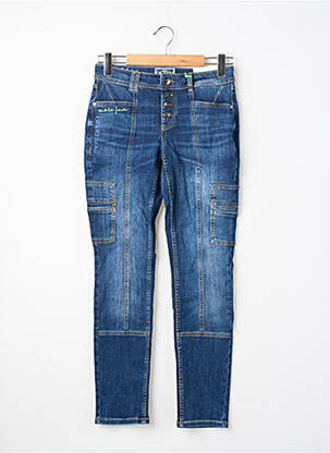 Jeans coupe droite bleu STREET ONE femme