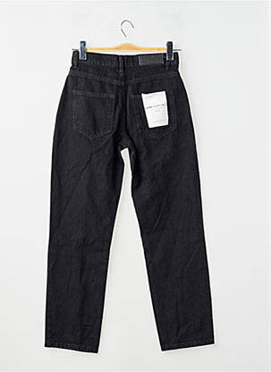 Jeans coupe droite noir ASTRID BLACK LABEL femme