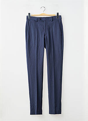 Pantalon droit bleu MANGO homme