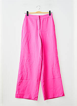 Pantalon droit rose VERO MODA femme